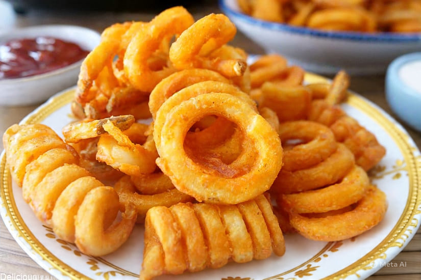 FRYNCO Seasoned Curly Fries